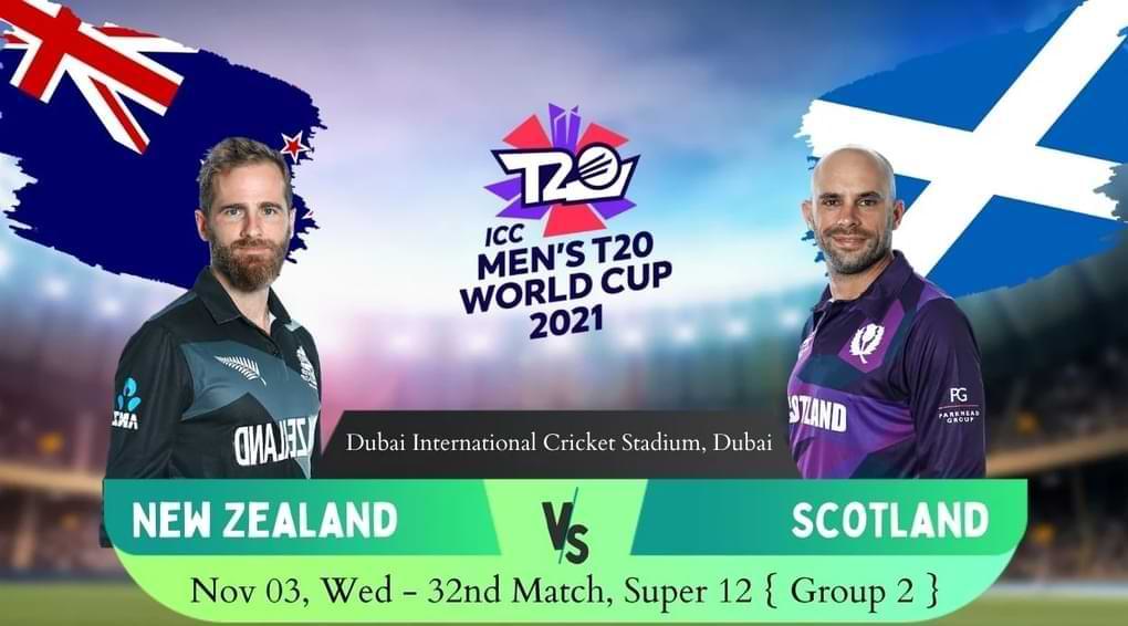 New Zealand vs Scotland 32nd Match Prediction
