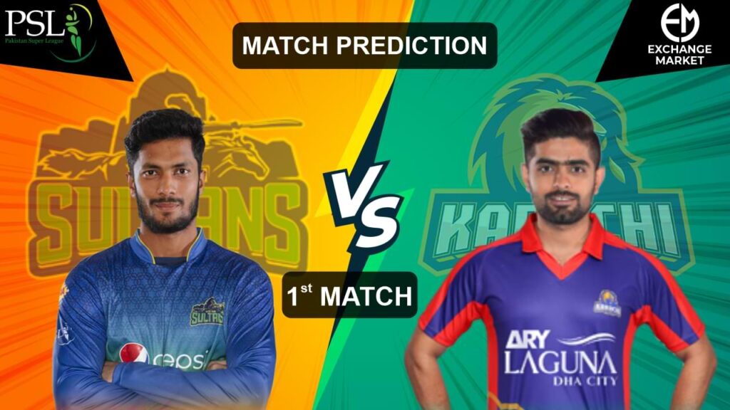 KK vs MS 1st Match Prediction | Who will win Today's Match? | PSL 2022