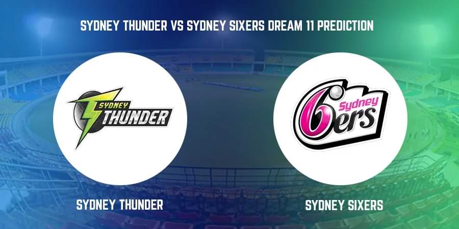 Sydney Sixers vs Sydney Thunder 50th Match Prediction