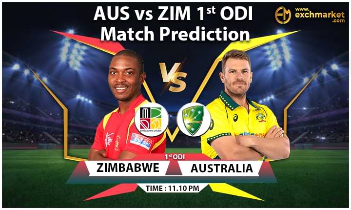 AUS vs ZIM 1st ODI
