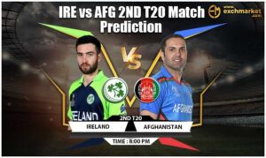 IRE vs AFG 2nd T20I