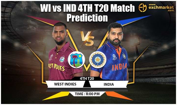 WI vs IND 4th T20I