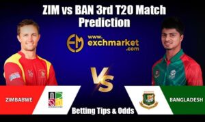 ZIM vs BAN 3rd T20I