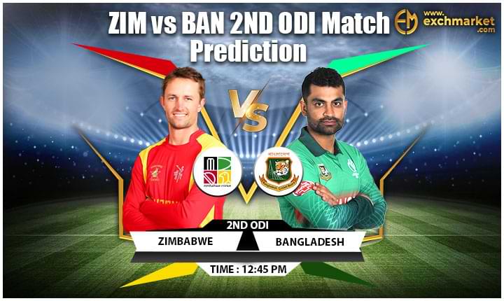 ZIM vs BAN 2nd ODI