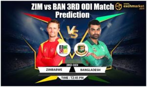 ZIM vs BAN 3rd ODI