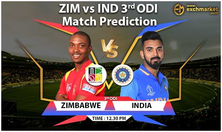 ZIM vs IND 3rd ODI