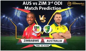 AUS vs ZIM 3rd ODI