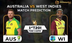 AUS vs WI 1st T20I