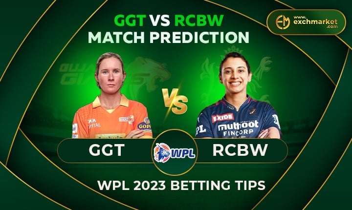 GGT vs RCBW 6th Match: WPL 2023 match prediction