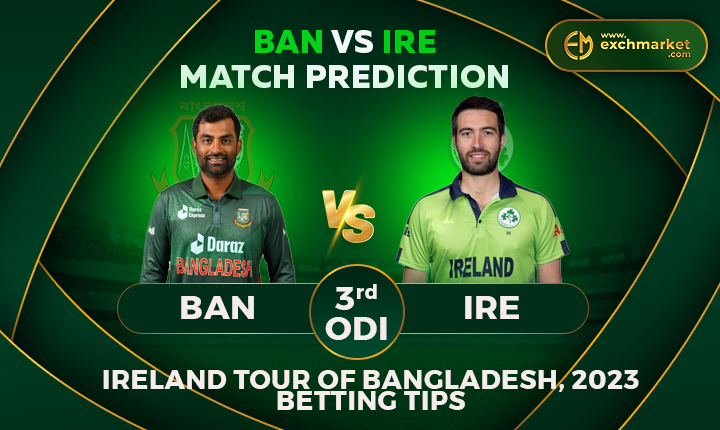 BAN vs IRE: 3rd ODI match prediction
