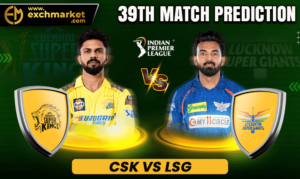 CSK vs LSG 39th IPL Match Prediction