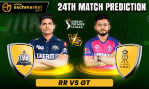 RR vs GT 24th IPL Match Prediction