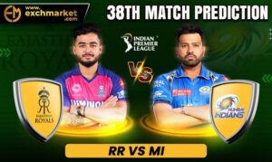 RR vs MI 38th IPL Match Prediction