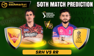 SRH vs RR 50th IPL Match Prediction