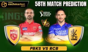 PBKS vs RCB 58th IPL Match Prediction