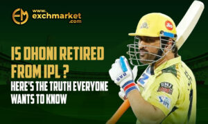 Is Dhoni Retired from IPL?